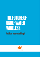 Subnero Underwater Wireless Whitepaper